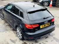 Used Audi A3 Black Edition 116 HP (85 kW) 2019 Black Sedan