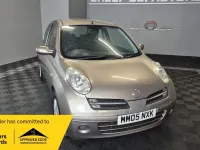 Used Nissan Micra 88 HP (64 kW) 2005 Beige Hatchback