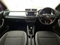 Used Skoda Fabia SE 95 HP (69 kW) 2018 Red Hatchback