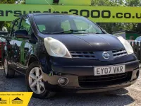 Used Nissan Note SE 110 HP (80 kW) 2007 Black Hatchback