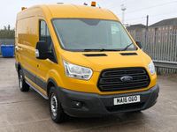 Used Ford Transit 125 HP (91 kW) 2016 Yellow Van