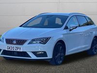 Used Seat Leon XCELLENCE Lux 150 HP (110 kW) 2019 White Estate