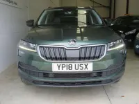 Used Skoda Karoq 150 HP (110 kW) 2018 Green SUV