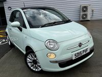 Used Fiat 500 Lounge 69 HP (50 kW) 2015 Green Hatchback