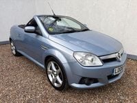 Used Vauxhall Tigra 89 HP (65 kW) 2008 Blue Cabriolet