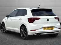 Used VW Polo GTI 207 HP (152 kW) 2023 Pure white with black roof Hatchback