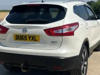 Used Nissan Qashqai N-TEC 110 HP (80 kW) 2015 White SUV
