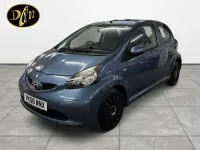 Used Toyota Aygo 67 HP (49 kW) 2008 Blue Hatchback