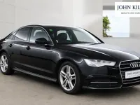 Used Audi A6 S-Line 190 HP (139 kW) 2018 Black Sedan
