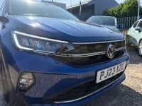 Used VW Taigo Life 110 HP (80 kW) 2023 Blue SUV