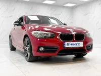 Used BMW 118 Sport Line 136 HP (100 kW) 2015 Red Hatchback