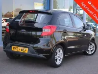 Used Ford Ka Plus Zetec 70 HP (51 kW) 2017 Black Hatchback