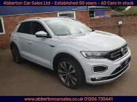 Used VW T-Roc R-line 115 HP (84 kW) 2019 Silver SUV