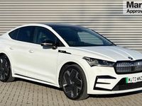 Used Skoda Enyaq iV vRS 219 kW (299 HP) 2023 White SUV
