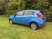 Used Ford Fiesta Zetec 2008 Blue Hatchback