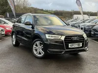 Used Audi Q3 S-Line 150 HP (110 kW) 2017 Black SUV
