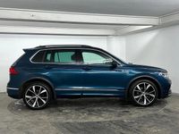 Used VW Tiguan R-line 150 HP (110 kW) 2022 Blue SUV