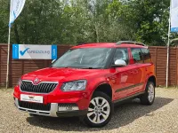 Used Skoda Yeti SE L 110 HP (80 kW) 2016 Red SUV
