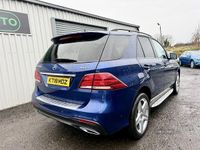 Used Mercedes GLE350 AMG 258 HP (189 kW) 2018 Blue Estate