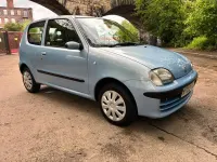 Used Fiat Seicento Active 2003 Blue Hatchback