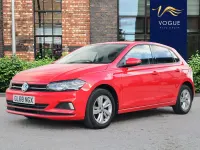 Used VW Polo SE 65 HP (47 kW) 2018 Red Hatchback