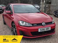 Used VW Golf VII GTD 184 HP (135 kW) 2016 Red Hatchback
