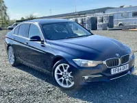 Begagnad BMW 320 Luxury Line 2014 Blå Sedan