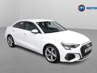 Używany Audi A3 S-Line 150 KM (110 kW) 2023 Biały Sedan/Limuzyna