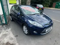 Used Ford Fiesta Zetec 96 HP (70 kW) 2011 Blue Hatchback