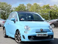 Used Abarth 500C 2013 Blue Cabriolet