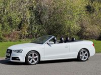 Used Audi A5 Cabriolet S-Line 2012 White Cabriolet