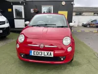 Używany Fiat 500 S 69 KM (50 kW) 2013 Czerwony Hatchback