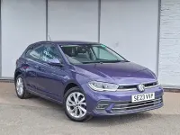 Used VW Polo Style 95 HP (69 kW) 2023 Purple Hatchback