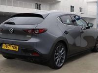Begagnad Mazda 3 Inclusive 2022 Grå Halvkombi