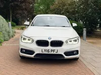Used BMW 118 Sport Line 2015 White Hatchback