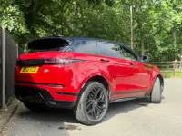 Used Land Rover Range Rover evoque HSE Dynamic 2019 Red SUV