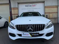 Used Mercedes C200 Premium 2018 White Sedan