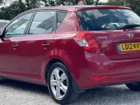 Used Kia Ceed 113 HP (83 kW) 2012 Red Hatchback