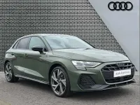 Used Audi A3 Black Edition 150 HP (110 kW) 2025 Green Hatchback