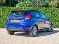 Used Ford Fiesta Zetec 2017 Blue Hatchback