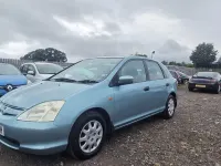 Used Honda Civic SE 2002 Green Hatchback