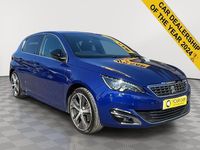 Used Peugeot 308 GT-line 131 HP (96 kW) 2016 Blue Hatchback