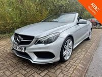 Used Mercedes E220 AMG line 2016 Silver Cabriolet
