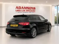 Used Audi A3 Black Edition 116 HP (85 kW) 2019 Black Sedan