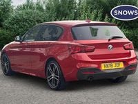 Used BMW 118 M Sport 136 HP (100 kW) 2018 Red Hatchback
