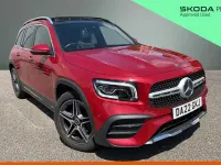 Used Mercedes GLB200 AMG Line Premium Plus 161 HP (118 kW) 2022 Red SUV