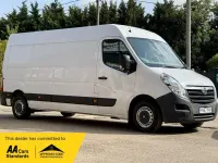 Used Vauxhall Movano S 110 HP (80 kW) 2017 White MPV