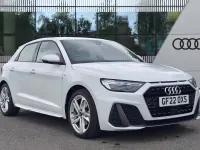 Used Audi A1 Sportback S-Line 2022 White Hatchback