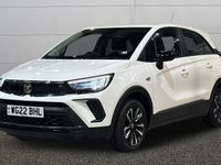 Used Vauxhall Crossland Design Edition 83 HP (61 kW) 2022 White SUV