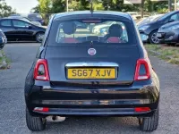 Used Fiat 500 Pop Star 69 HP (50 kW) 2017 Black Hatchback